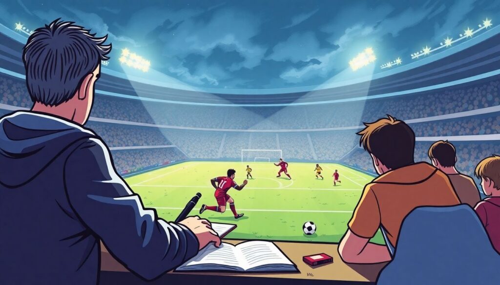 Как болельщики собирают и презентуют отчеты о матчах - иллюстрация