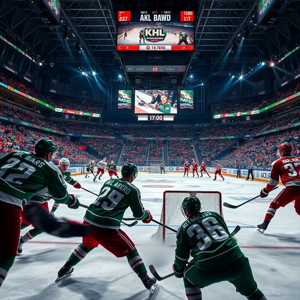 Ак Барс – Автомобилист: где смотреть онлайн и по ТВ матч КХЛ 4 января