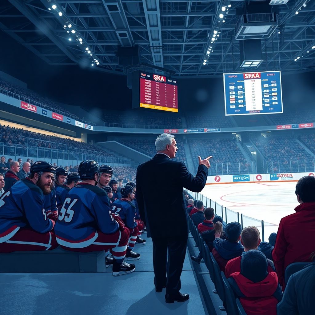 Быков: для СКА важнее выход в плей-офф, а не место в таблице КХЛ