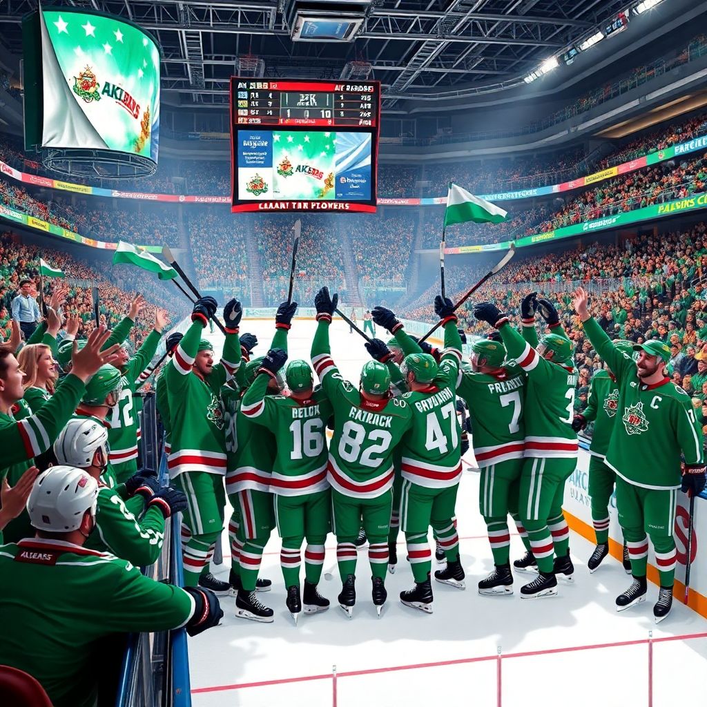 «Ак Барс» досрочно вышел в плей-офф КХЛ и продолжает борьбу за лидерство