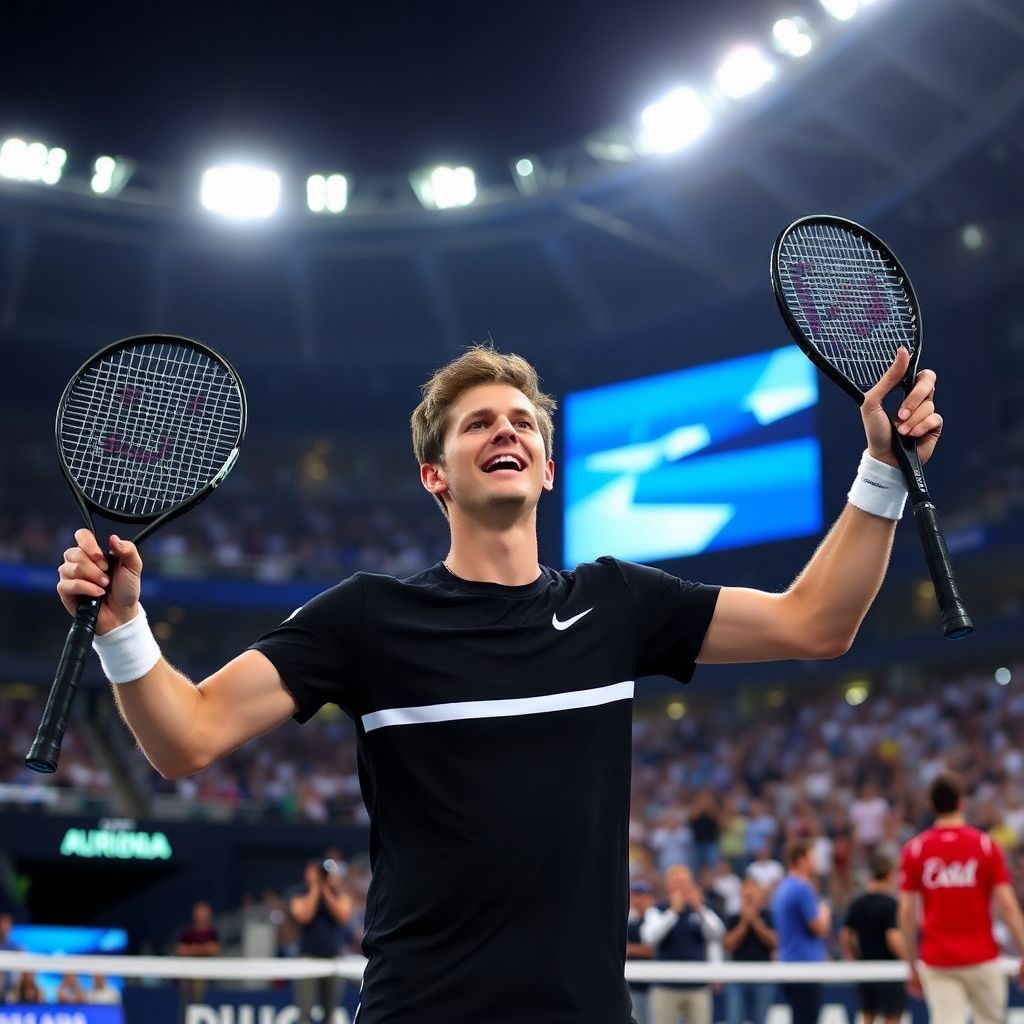 Карен Хачанов вылетел в 1/8 финала Atp 500 в Дубае, уступив Дженсону Бруксби